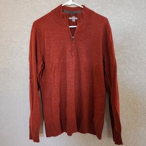 Smartwool Quarter-zip Long Sleeve Sweatshirt Size Medium